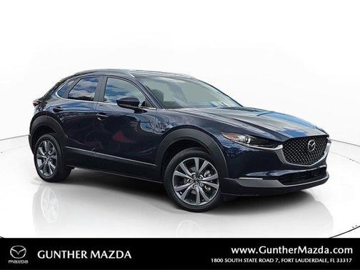 Deep Crystal Blue Mica 2025 Mazda CX-30 2.5 S Preferred Package