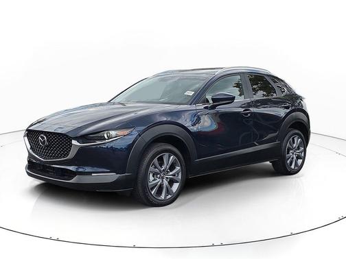 Deep Crystal Blue Mica 2025 Mazda CX-30 2.5 S Preferred Package