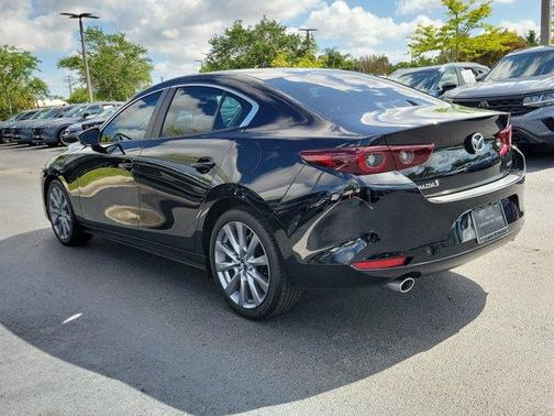 Jet Black Mica 2025 Mazda Mazda3 FWD w/Preferred Package