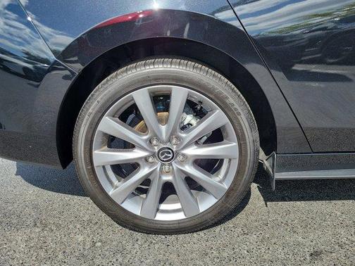 Jet Black Mica 2025 Mazda Mazda3 FWD w/Preferred Package