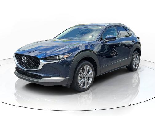 Deep Crystal Blue Mica 2024 Mazda CX-30 2.5 S Premium Package