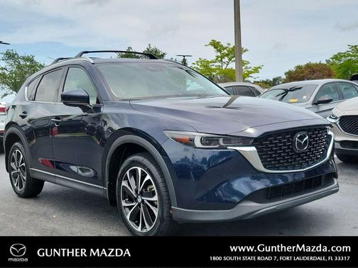 Deep Crystal Blue Mica 2023 Mazda CX-5 2.5 S Premium Plus Package