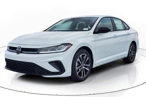 Pure White 2025 Volkswagen Jetta 1.5T Sport