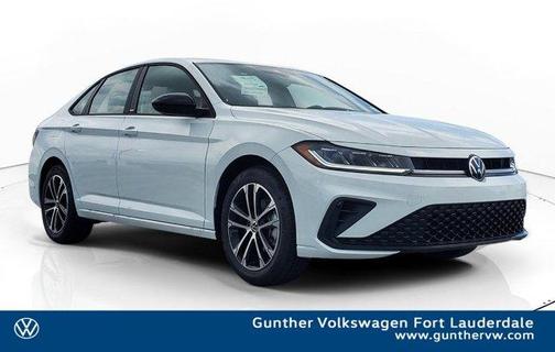 Pure White 2025 Volkswagen Jetta 1.5T Sport