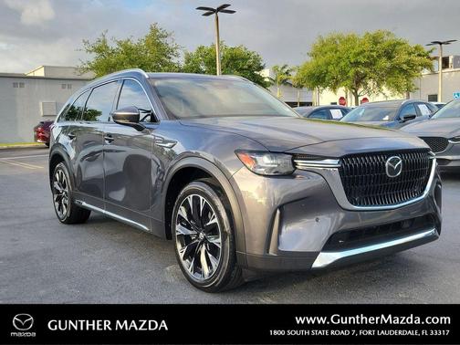 Machine Gray Metallic 2024 Mazda CX-90 PHEV Premium
