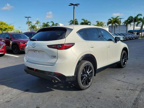 Rhodium White Metallic 2024 Mazda CX-5 Carbon Edition