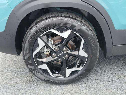 Blue 2025 Kia Seltos EX