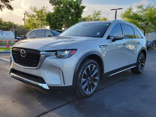 Platinum Quartz Metallic 2024 Mazda CX-90 PHEV Premium