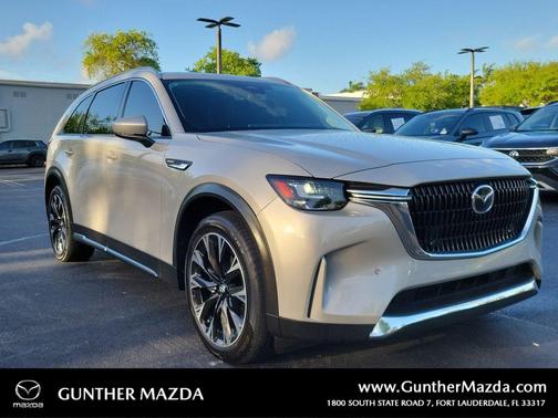 Platinum Quartz Metallic 2024 Mazda CX-90 PHEV Premium