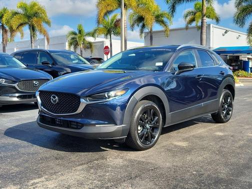Deep Crystal Blue Mica 2025 Mazda CX-30 Select