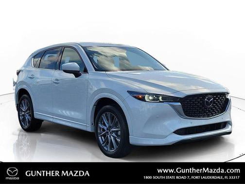 Rhodium White Metallic 2025 Mazda CX-5 2.5 S Premium Plus Package