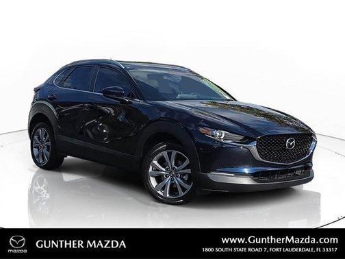 Deep Crystal Blue Mica 2023 Mazda CX-30 2.5 S Preferred Package