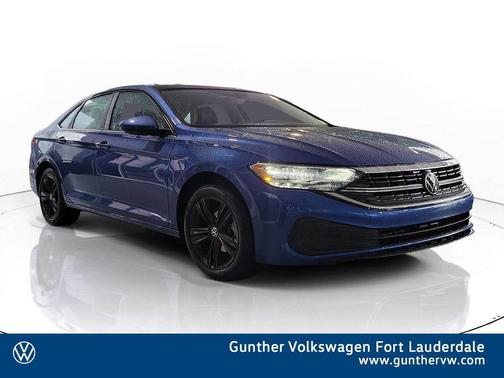 Rising Blue Metallic 2024 Volkswagen Jetta 1.5T SE