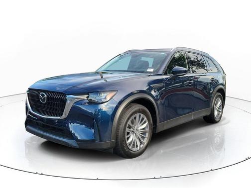 Deep Crystal Blue Mica 2024 Mazda CX-90 3.3 Turbo Preferred