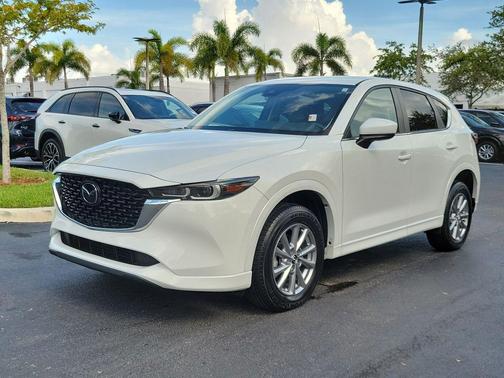 Rhodium White Metallic 2024 Mazda CX-5 2.5 S Select Package