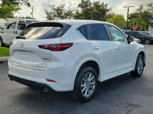 Rhodium White Metallic 2024 Mazda CX-5 2.5 S Select Package