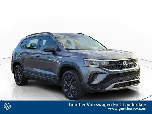 Platinum Gray Metallic 2024 Volkswagen Taos 1.5T S