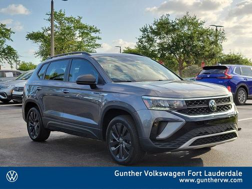 Platinum Gray Metallic 2024 Volkswagen Taos 1.5T S
