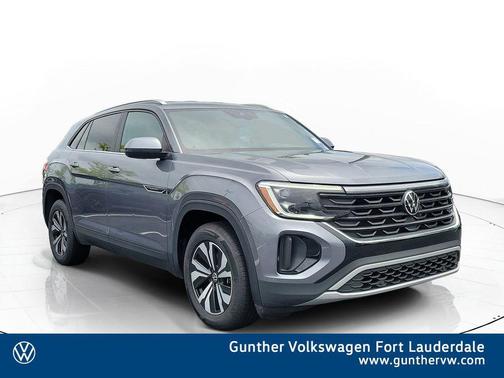 Platinum Gray Metallic 2024 Volkswagen Atlas Cross Sport 2.0T SE