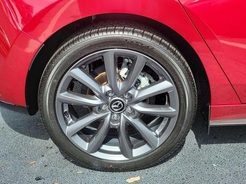 Soul Red Crystal Metallic 2025 Mazda Mazda3 FWD w/Preferred Package