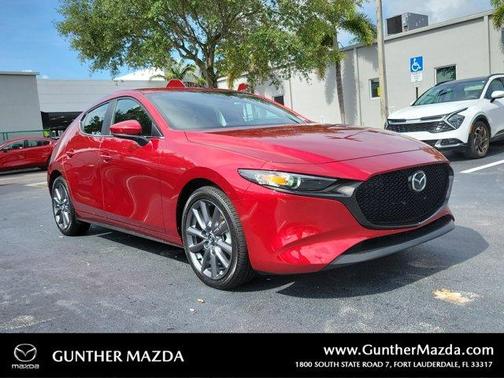 Soul Red Crystal Metallic 2025 Mazda Mazda3 FWD w/Preferred Package