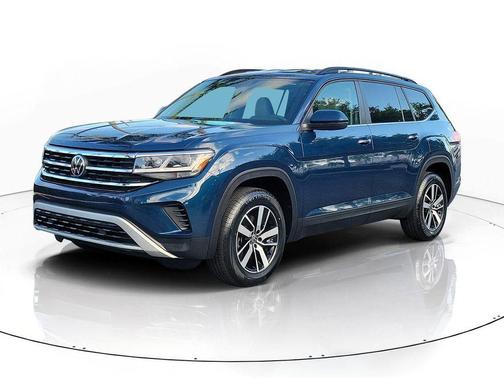 Tourmaline Blue Metallic 2022 Volkswagen Atlas 2.0T SE