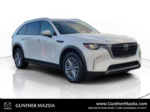 Rhodium White Metallic 2024 Mazda CX-90 Preferred