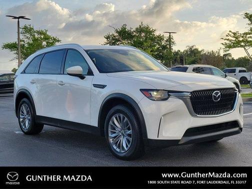 Rhodium White Metallic 2024 Mazda CX-90 Preferred
