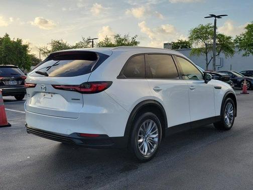 Rhodium White Metallic 2024 Mazda CX-90 Preferred