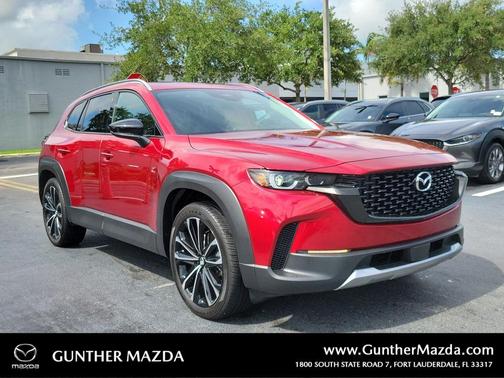 Soul Red Crystal Metallic 2025 Mazda CX-50 2.5 Turbo Premium Package