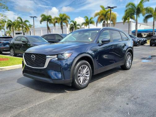 Deep Crystal Blue Mica 2024 Mazda CX-90 3.3 Turbo Select