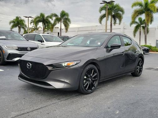 Machine Gray Metallic 2024 Mazda Mazda3 FWD w/Select Package
