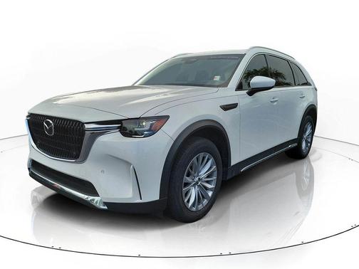 Rhodium White Metallic 2024 Mazda CX-90 Premium