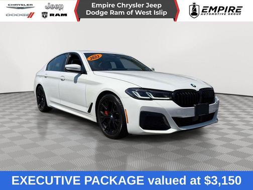 Alpine White 2023 BMW 530 i xDrive
