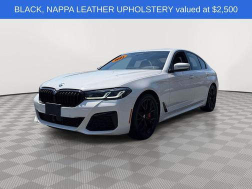 Alpine White 2023 BMW 530 i xDrive