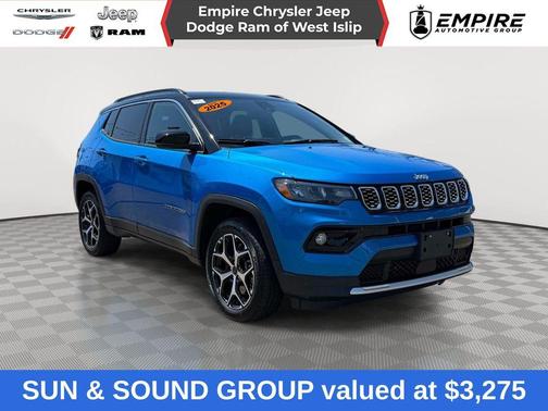Hydro Blue Pearlcoat 2025 Jeep Compass Limited