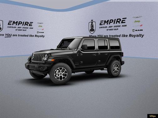 Black Clearcoat 2026 Jeep Wrangler Sport