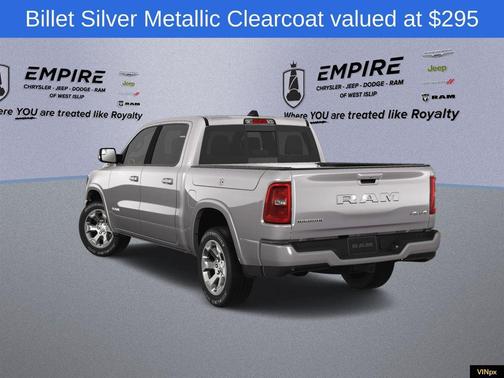 Billet Silver Metallic Clearcoat 2025 RAM 1500 Big Horn/Lone Star