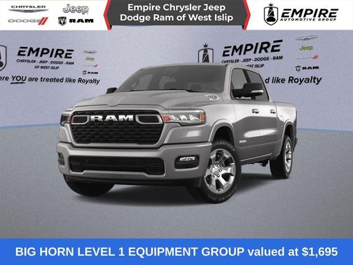 Billet Silver Metallic Clearcoat 2025 RAM 1500 Big Horn/Lone Star