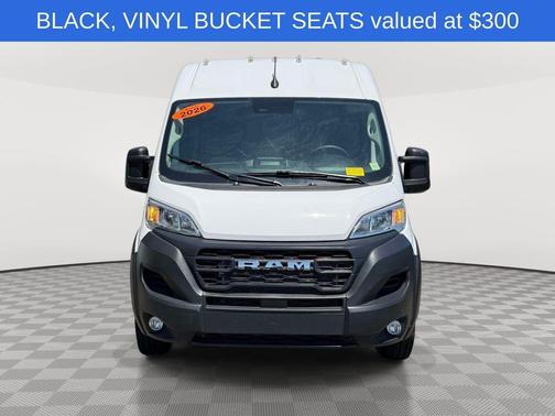 Bright White Clearcoat 2026 RAM ProMaster 2500 High Roof