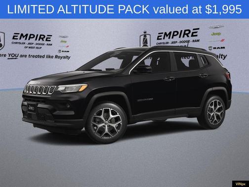 Diamond Black 2025 Jeep Compass Limited