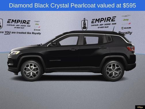 Diamond Black 2025 Jeep Compass Limited