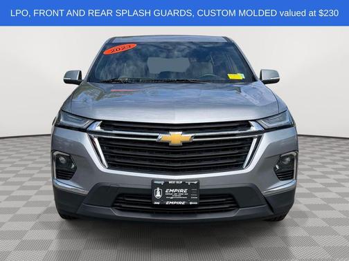 Sterling Gray Metallic 2023 Chevrolet Traverse LS