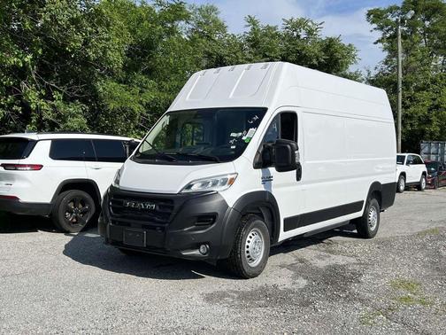 Bright White Clearcoat 2024 RAM ProMaster 3500 Delivery Van BEV Super High Roof