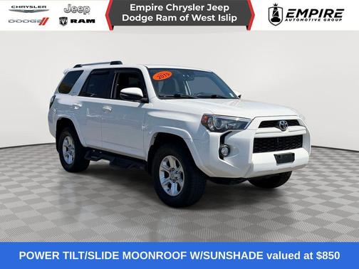 Super White 2019 Toyota 4Runner SR5 Premium