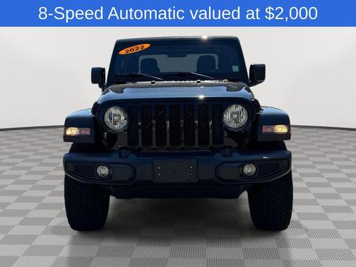 Black Clearcoat 2022 Jeep Gladiator Sport