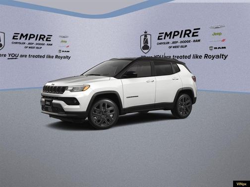 Bright White Clearcoat 2026 Jeep Compass Limited