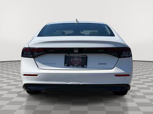 Platinum White Pearl 2025 Honda Accord Hybrid EX-L
