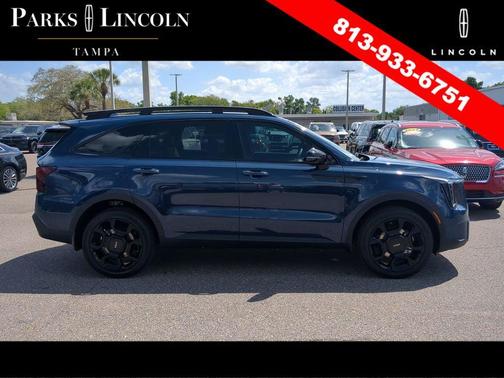 Midnight Lake Blue 2024 Kia Sorento SX