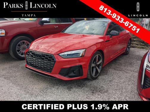 Tango Red Metallic 2022 Audi A5 Sportback 45 S Line Premium Plus